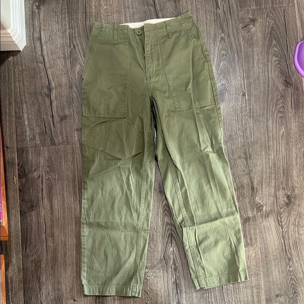 Brixton Green Cargo Pants Utility Style